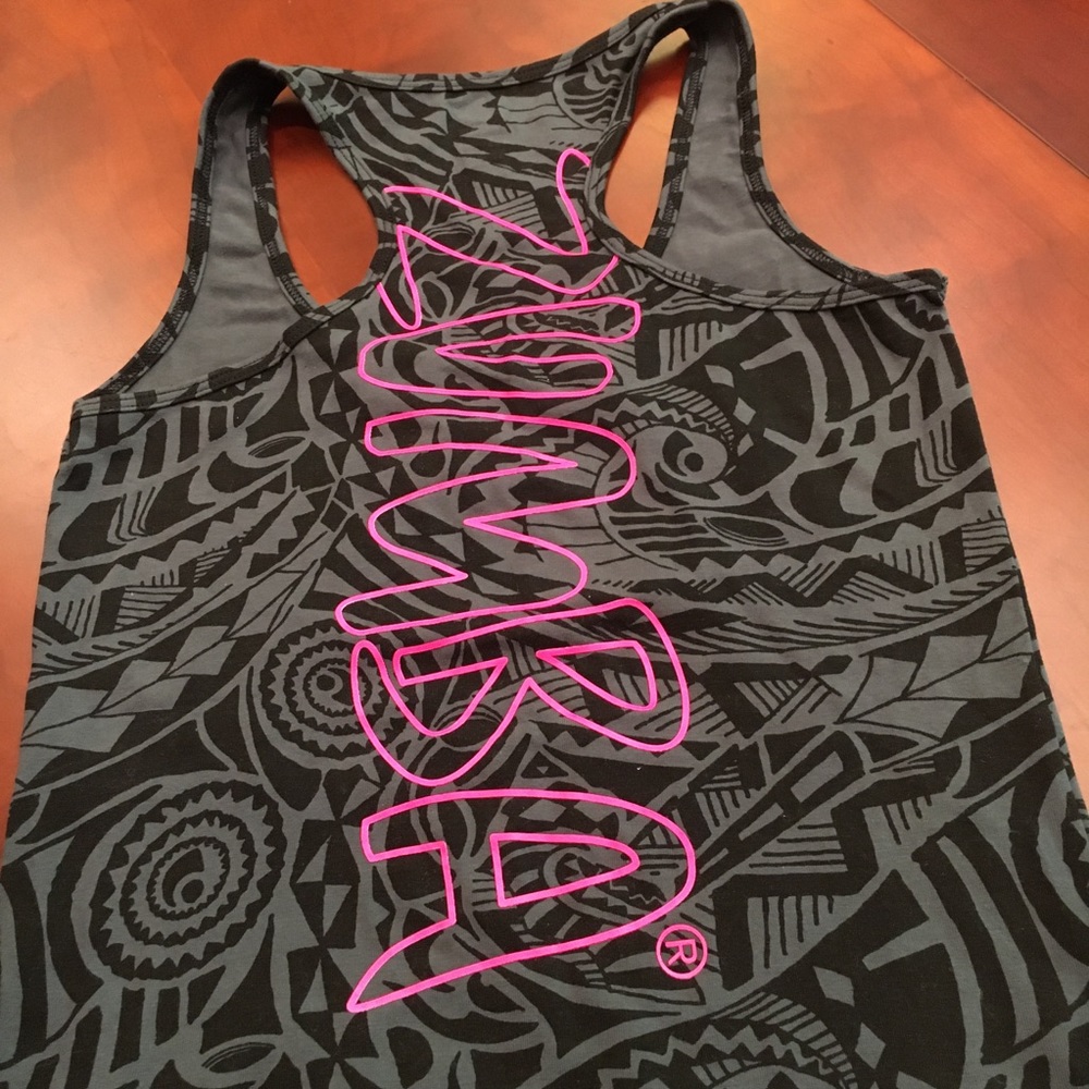 Zumba fitness racer back tank top - Picture 8 of 11
